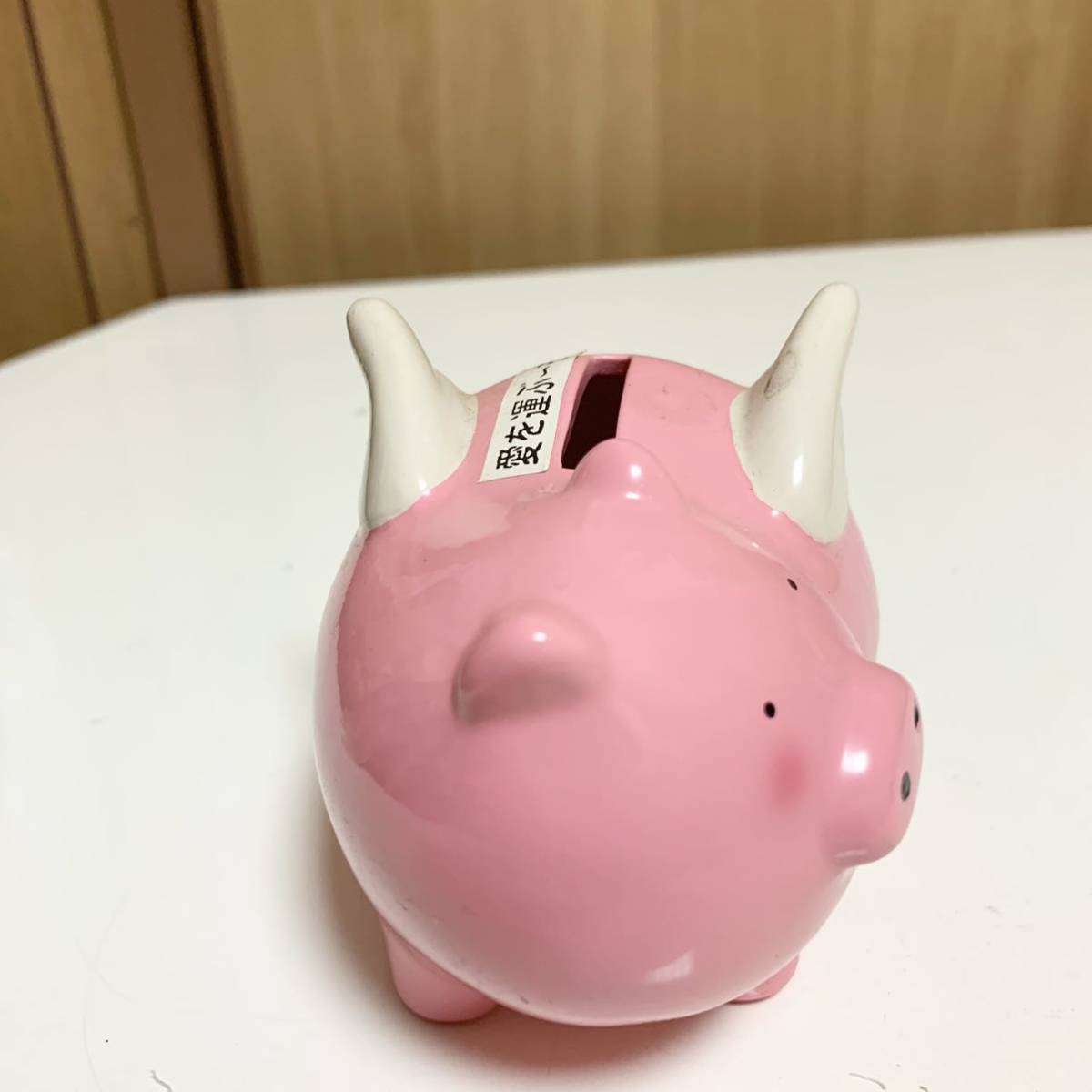 ☆匿名配送 愛を運ぶ〜ちょ 陶器 ピンク豚貯金箱 ぶた ブタ 限定 ☆匿名配送 愛を運ぶ〜ちょ 陶器 ピンク豚貯金箱 ぶた ブタ 限定