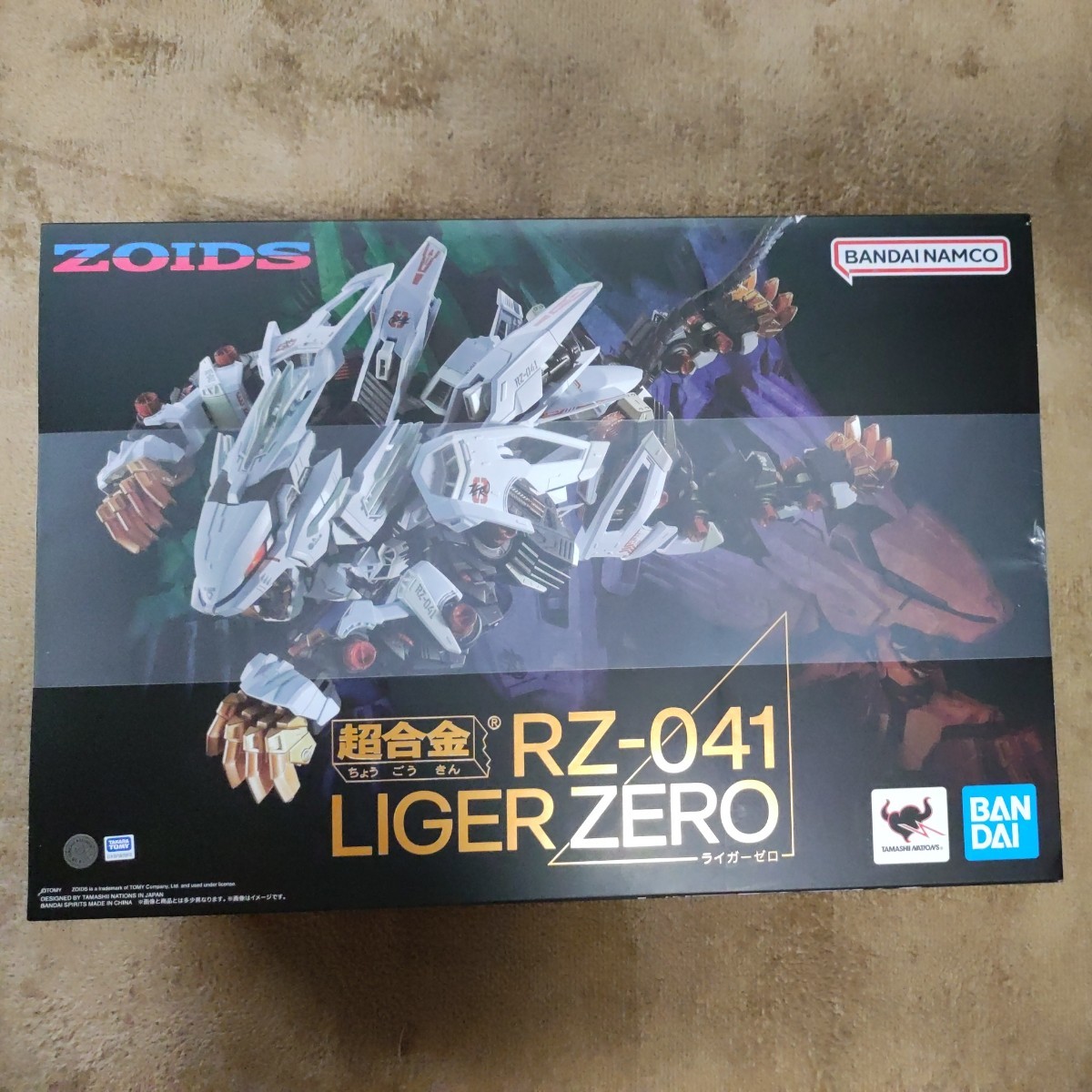 超合金 ZOIDS新世紀/ZERO RZ-041ライガーゼロ 約220mm ABS&PVC&ダイ
