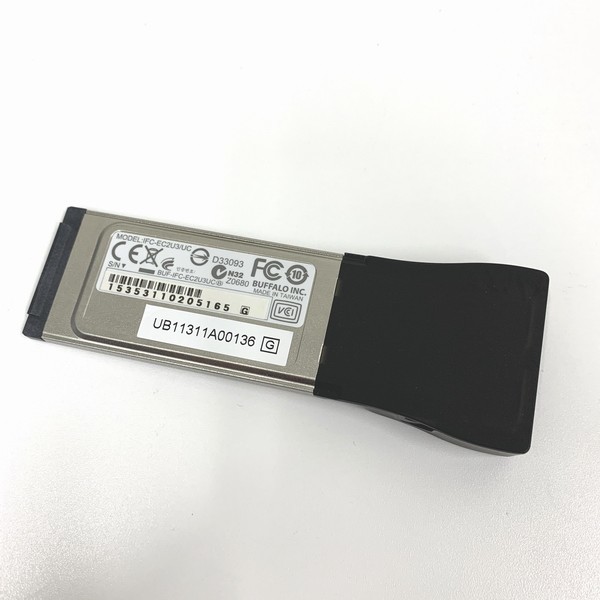 @S255 秋葉原万世商会 ヤフオク店 中古良品 BUFFALO USB3.0 MODEL:IFC-EC2U3/UC Express Card/34_画像3