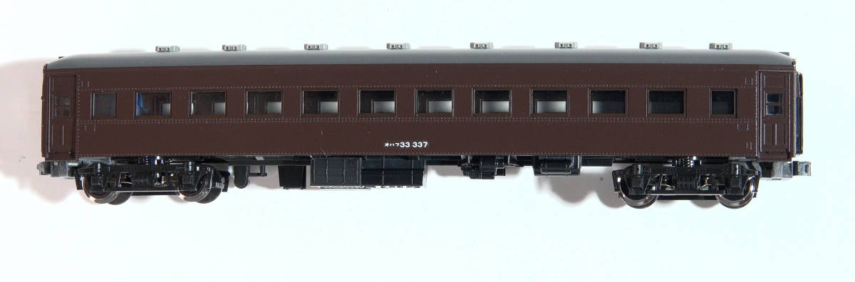 F34A11】TOMIX「No.8544 オハフ33形(戦前型・茶色)」ケース入り 国鉄オハ35系客車 中古Nゲージ ジャンク JChere雅虎拍卖代购 TOMIX Nゲージ オハフ33 茶色 戦前型 8544 鉄道模型 客車