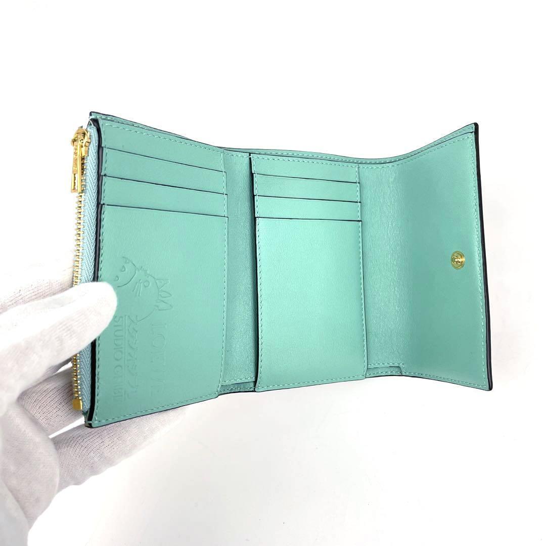 極美品□LOEWE ロエベ ジブリ コラボ ススワタリ スモールバーティカル