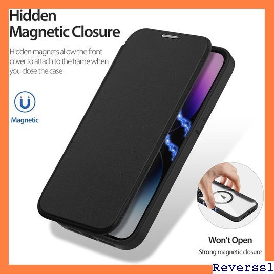 新品》 iPhone 14 Pro ケース 手帳型 magsa プロ スマホカバー iPhone