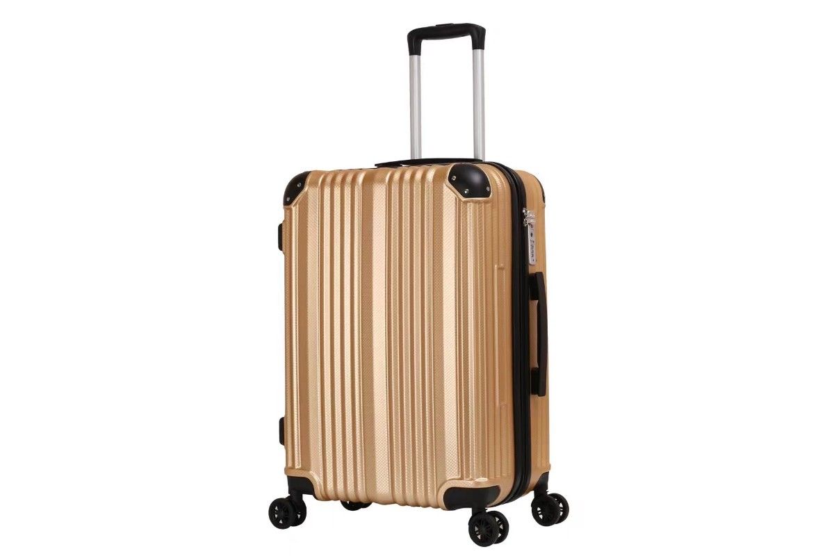 キャリーケース ゴールド Sサイズ 機内持ち込み 軽量 静音  TSAロック スーツケース