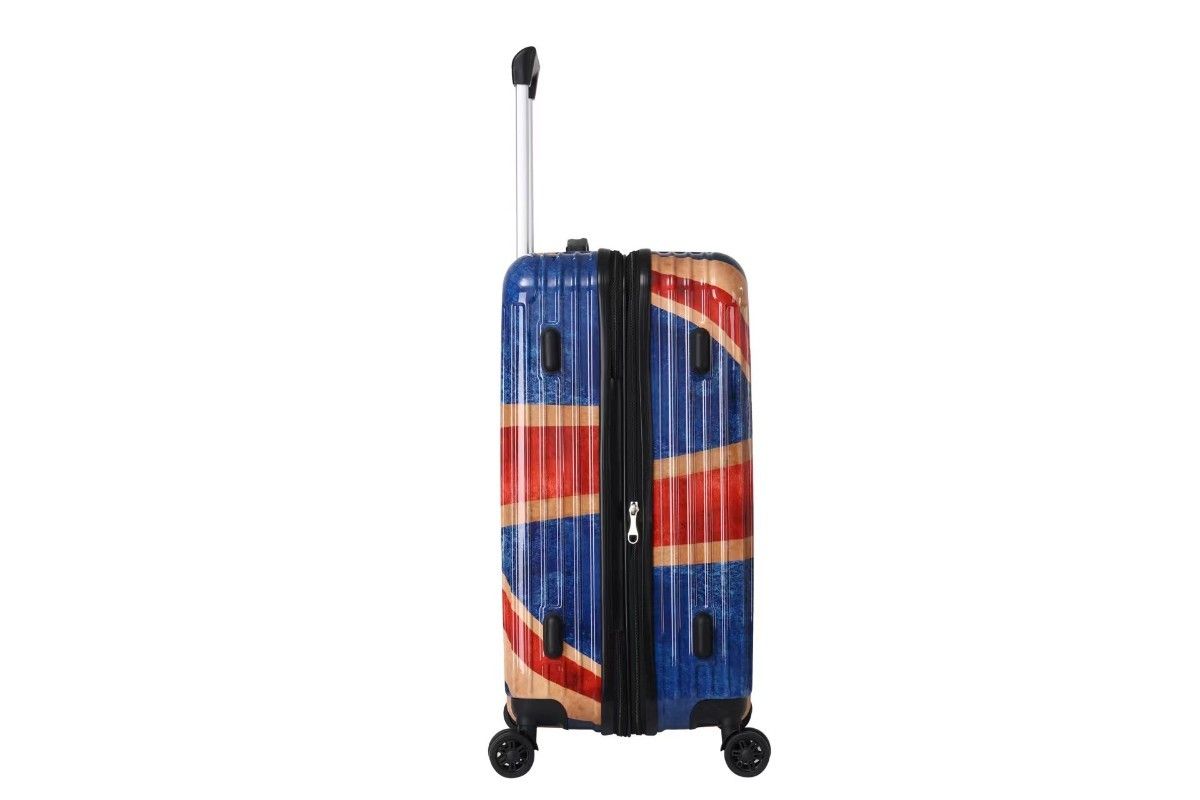 キャリーケース ユニオンジャック Ｌサイズ 軽量 静音 スーツケース 国旗 大容量 イギリス