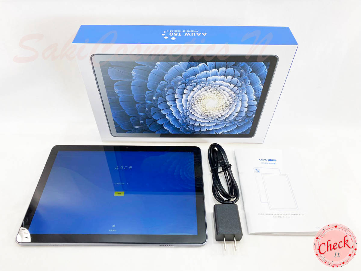 専用ケース付属!☆美品☆《最新版10インチタブレット》AAUW T50 付属
