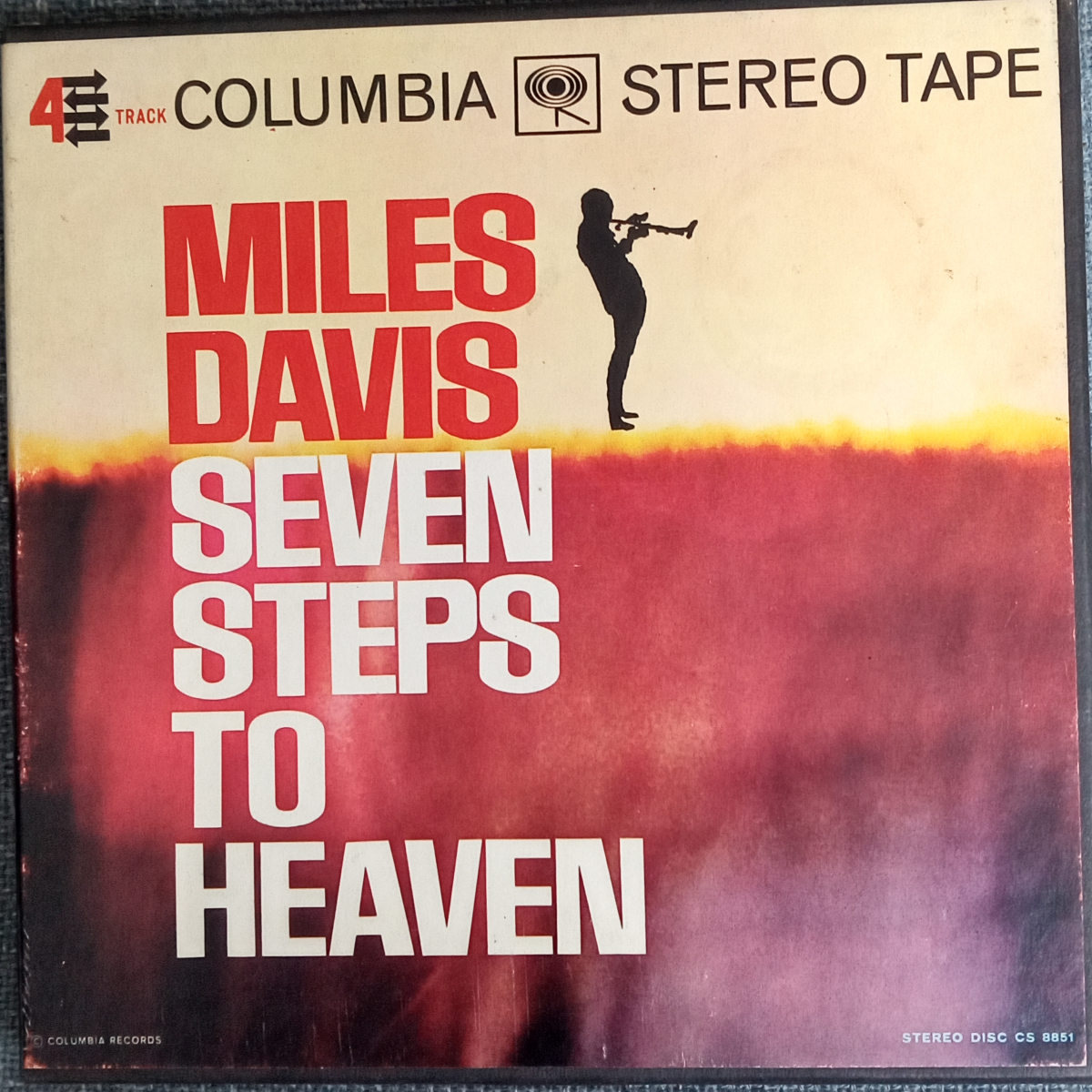  JAZZ オープンリールテープ　MILES DAVIS ・ SEVEN STEPS TO HEVEN　_画像1