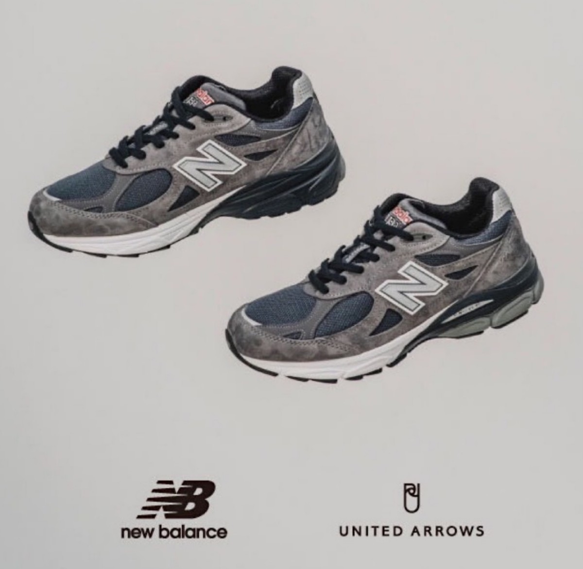 新品 26.5cm M990UA3 Charcoal for UNITED ARROWS UASP Japan