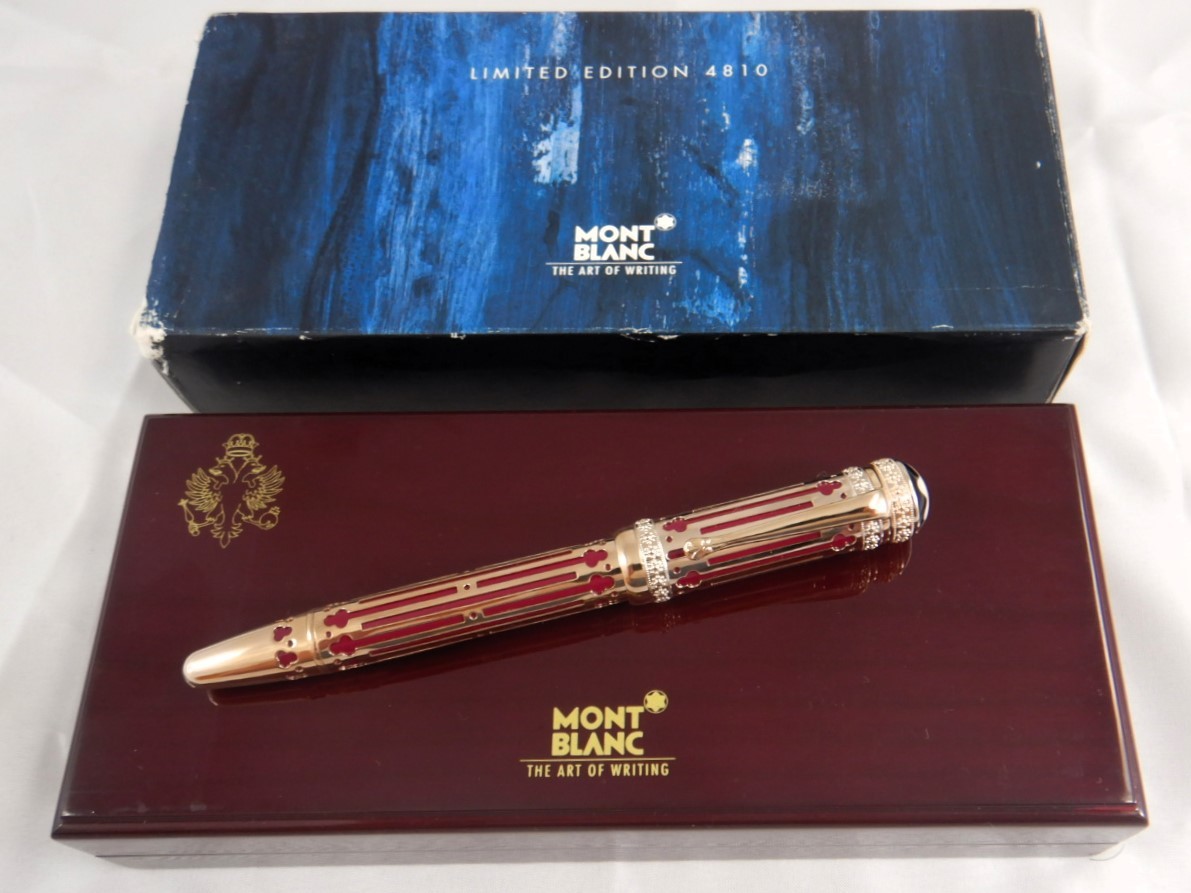 ％OFF MONTBLANC 本物・未使用 限定高級万年筆  エカテリーナ2