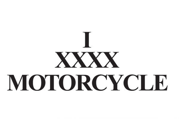 I XXXX MOTORCYCLE Tシャツ WHITE XL/白モーターサイクルダイナソフテイルスポーツスター8831200カフェレーサー単車旧車オールドスクール_画像3