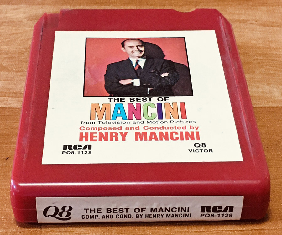 ◆8トラック(8トラ)◆完全メンテ品□(Q8 QUAD 4チャンネル) ヘンリー・マンシーニ [THE BEST OF MANCINI] 'PETER GUNN'等12曲収録◆_画像6