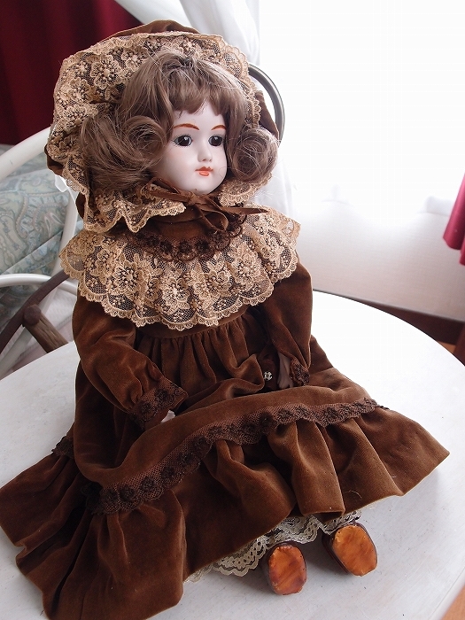 ☆ビスクドール アンティーク 人形 Armand Marseille アーモンド