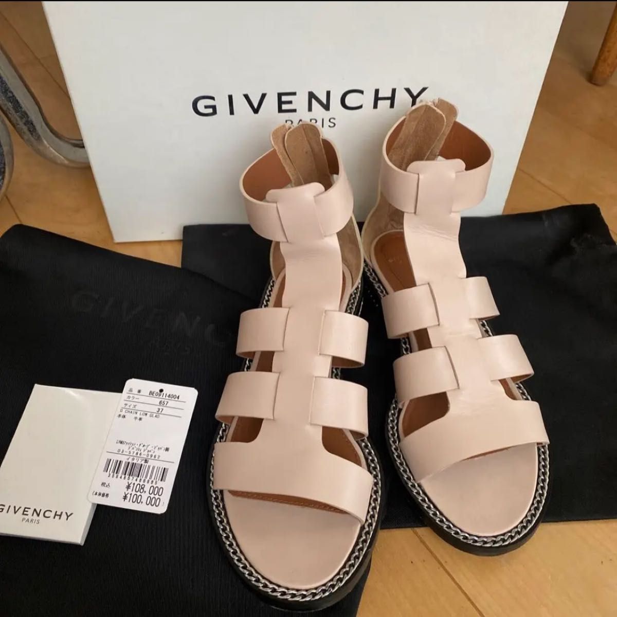 ジバンシー サンダル バーニーズニューヨーク 靴 フラット GIVENCHY