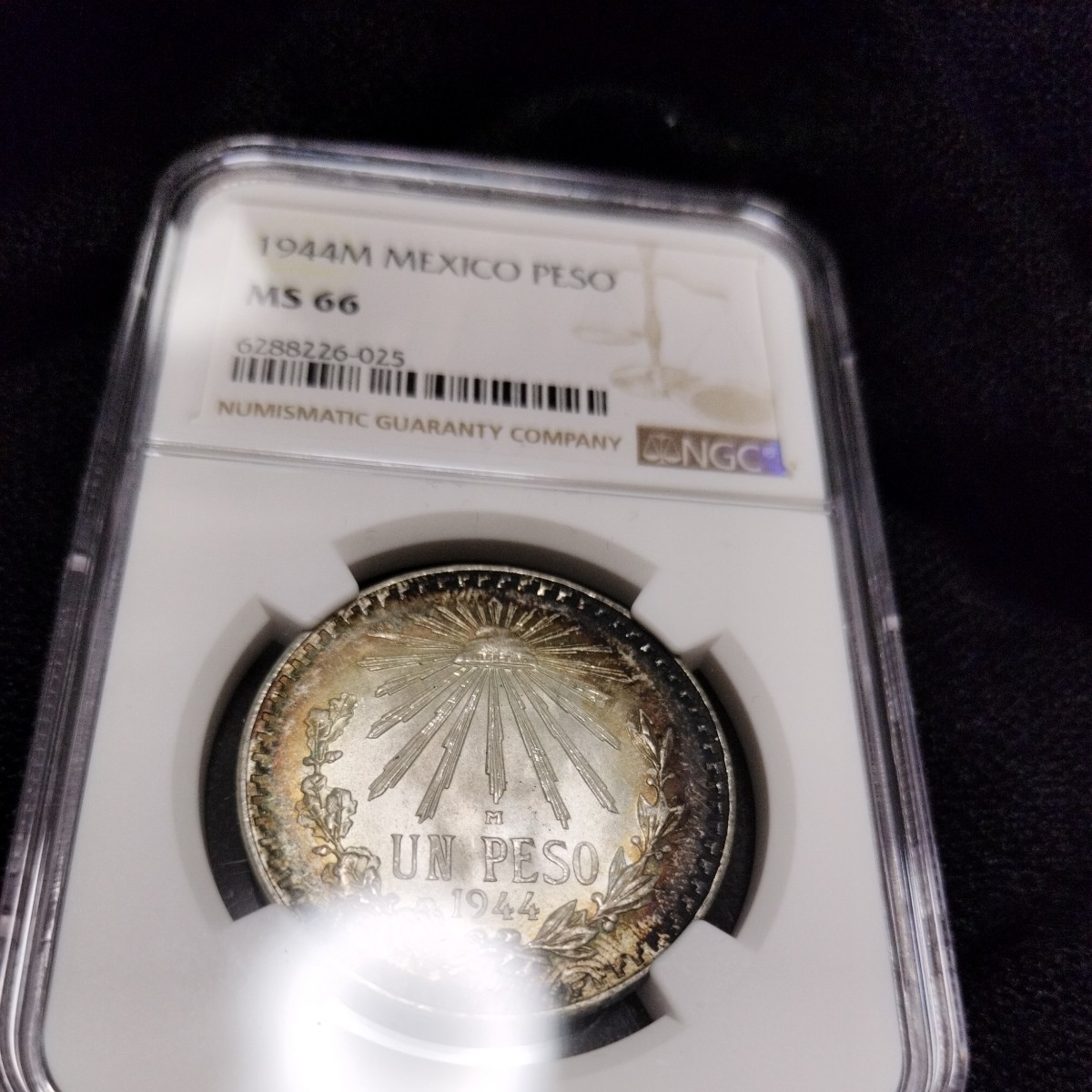 ヤフオク! - メキシコ トーン 銀貨 アンティークコイン NGC