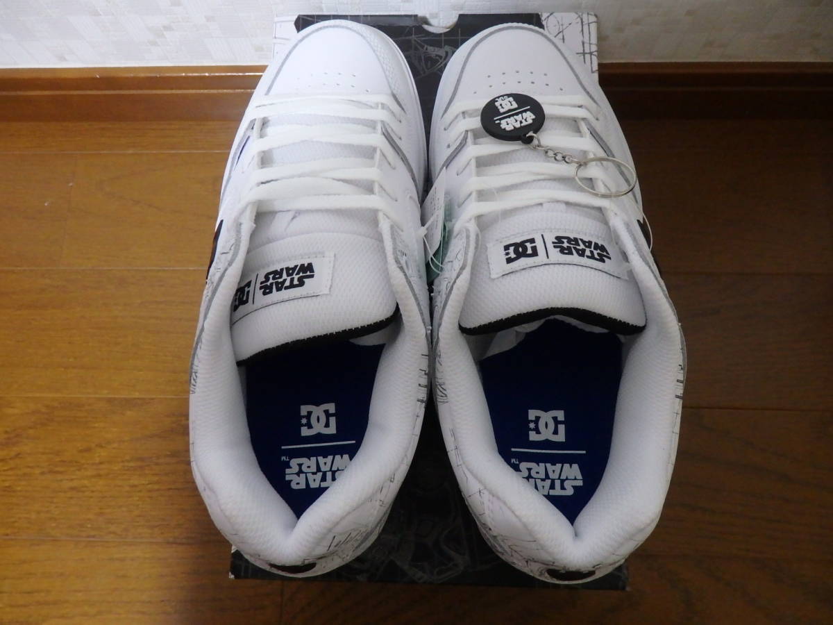 即決☆レア！限定！♪新品 DC SHOES ＤＣシューズ スニーカー スターウォーズ SW PURE 27.0cm ホワイト ブラック スター・ウォーズ_画像7