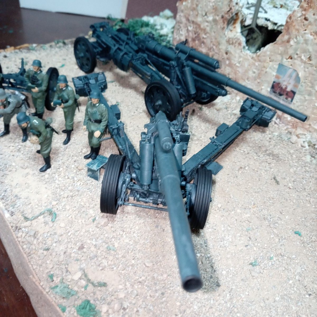 ドイツ軍大砲2門 ドラゴン 1/35 ジオラマ用|Yahoo!フリマ(旧 ドイツ軍大砲2門 ドラゴン 1/35 ジオラマ用|Yahoo!フリマ(旧