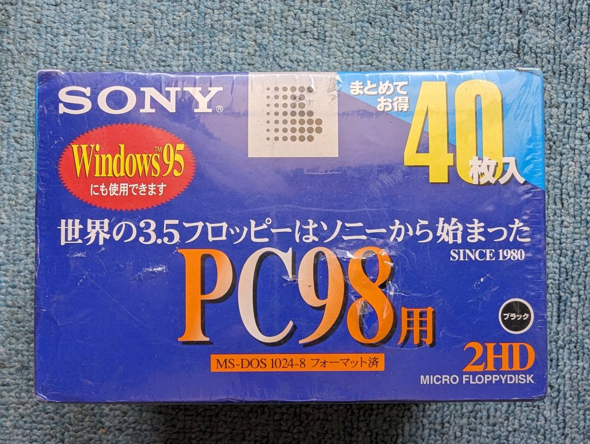 SONY 3.5インチ フロッピーディスク 2HD MS-DOS PC98用 - 通販 - inova