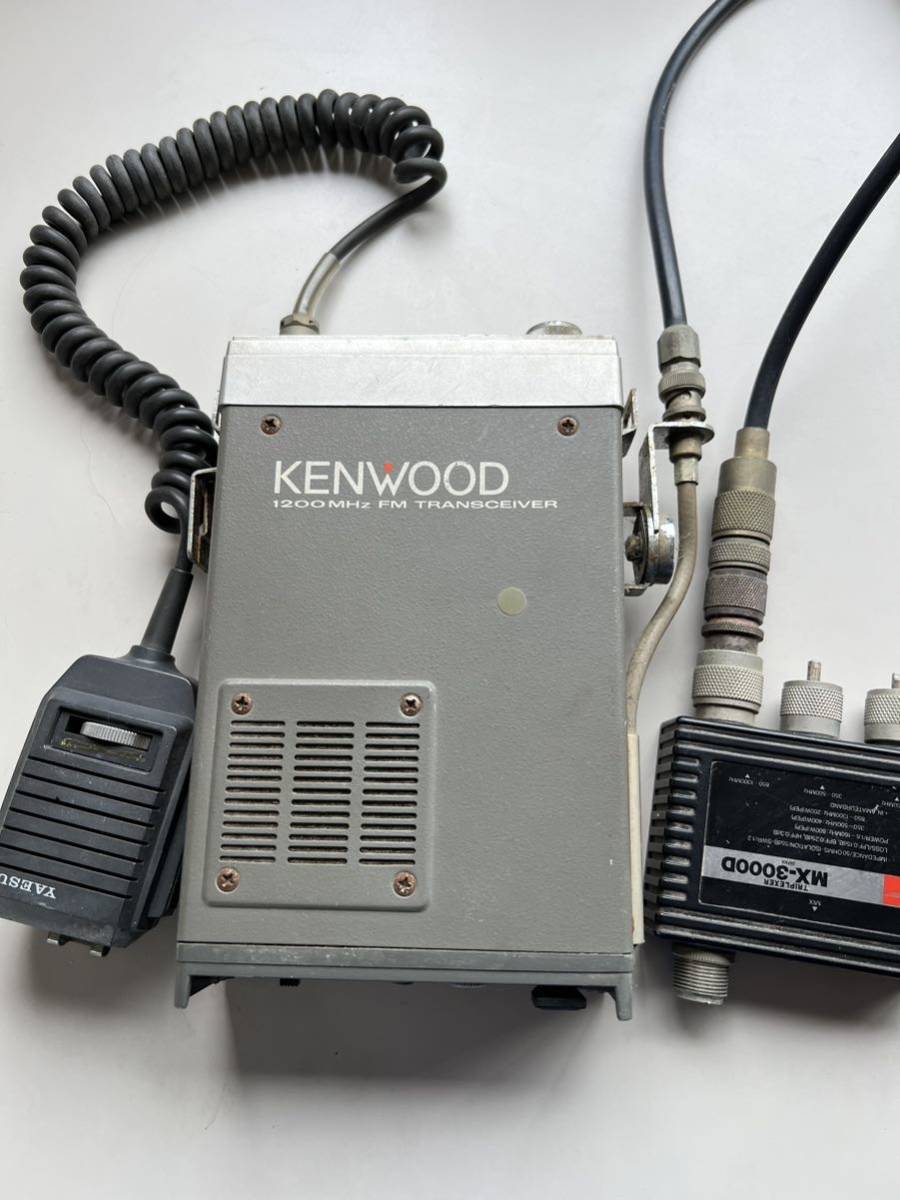 ▽ KENWOOD ケンウッド TR-50 1200MHz FM トランシーバー 無線機