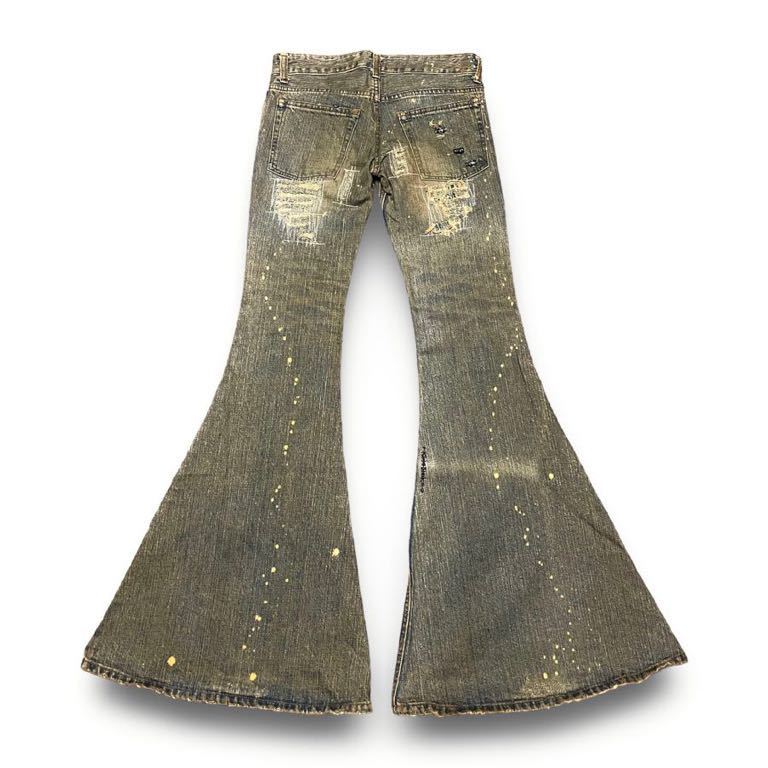 00s ifsixwasnine Archive MUD MAX Flare Denim Pants イフシックス