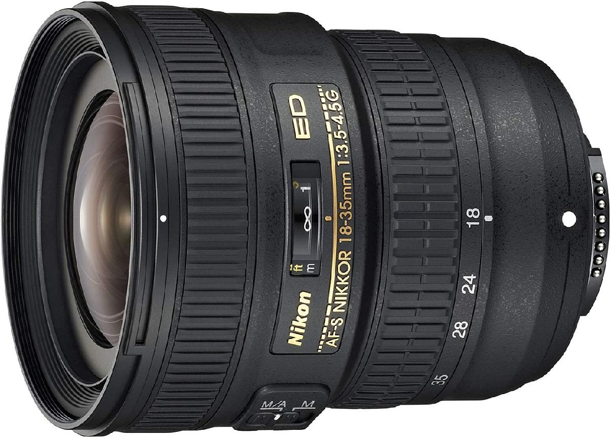 品)Nikon 超広角ズームレンズ AF-S NIKKOR 18-35mm f/3.5-4.5G ED フル