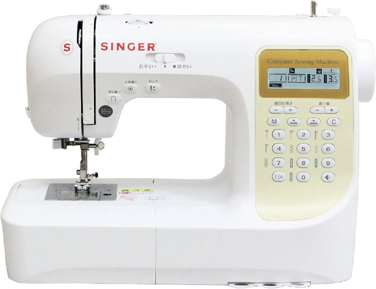 ( secondhand goods )SINGER computer sewing machine character .. function installing ( common ..* figure * Alpha 