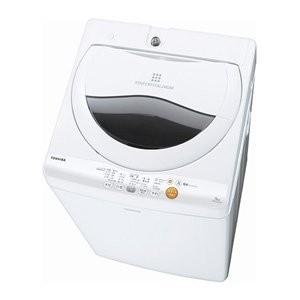 (中古品)東芝 5.0kg 全自動洗濯機　グランホワイトTOSHIBA AW-5G2のJoshinオリジナ