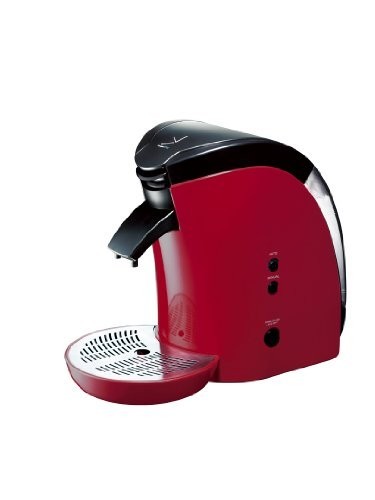 愛用  (中古品)deviceSTYLE Brunopasso EP-1-R レッド ECO-POD専用コーヒーメーカー UCC コーヒーメーカー一般
