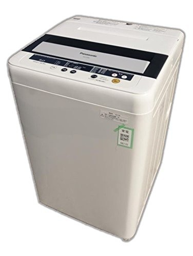 (中古品)パナソニック 全自動洗濯機 洗濯・脱水容量5kg グレー NA-F50B5-H