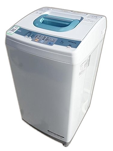 新しいエルメス (中古品)日立 NW-5KR-W 全自動洗濯機（ピュアホワイト