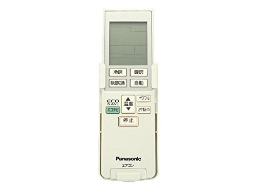 税込) (中古品)パナソニック エアコン用リモコン(リモコンホルダー