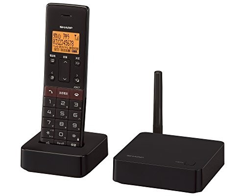 (中古品)シャープ デジタルコードレス電話機 1.9GHz DECT準拠方式 ブラウン系 JD-SF