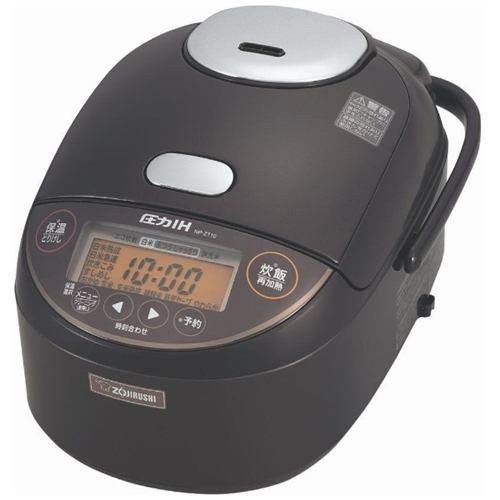 (中古品)象印 圧力IH炊飯ジャー(5.5合炊き) ダークブラウン ZOJIRUSHI 極め炊き NP-