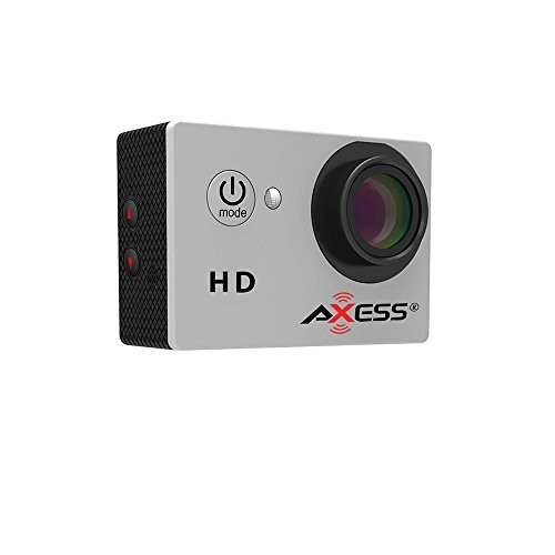 (中古品)AXESS CS3603SL 720p HD Wide Angle Lens Sports and Action Camera with W