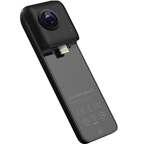 国内外の人気 (中古品)Insta360 NanoS 360 VRカメラ 4K解像度 20MP写真