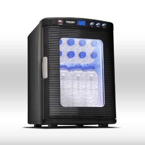 日本に (中古品)VERSOS 25L冷温庫 ブラック VS-404 冷凍冷蔵庫