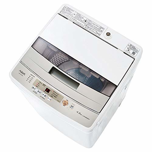 ☆決算特価商品☆ (中古品)AQW-S45H-W(ホワイト) 洗濯4.5kg 上開き 全