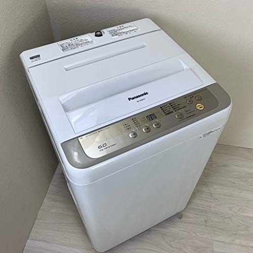 (中古品)パナソニック 6.0kg 全自動洗濯機　シャンパンPanasonic NA-F60B10-N