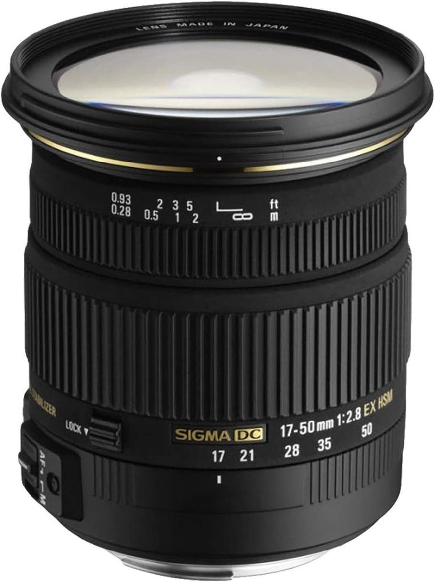 品)SIGMA 標準ズームレンズ 17-50mm F2.8 EX DC OS HSM ニコン用 APS-C