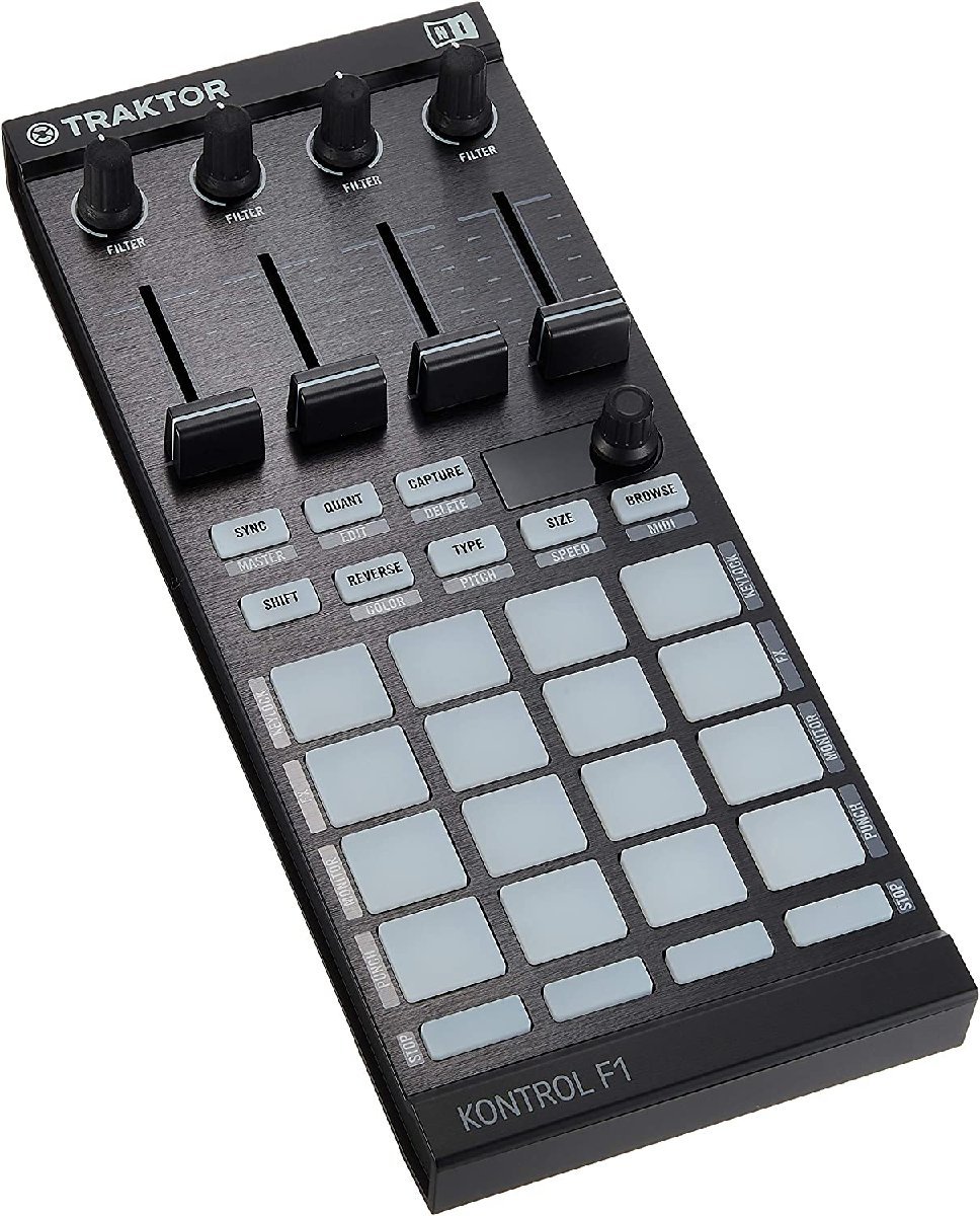 (中古品)Native Instruments DJコントローラ TRAKTOR KONTROL F1