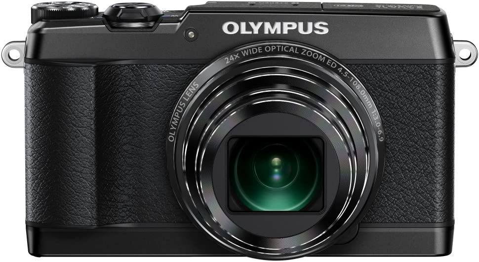 (中古品)OLYMPUS SH-1 Digital Camera, Black, Optical 5-Axis Image Stabilization
