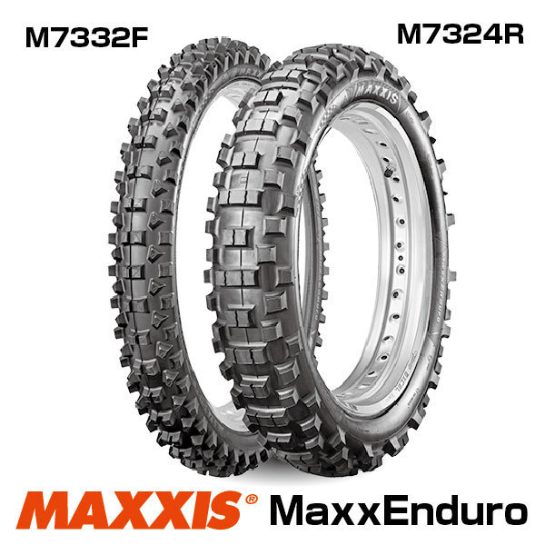1本 MAXXIS モトクロス バイク タイヤ M7332F 90/90-21 54R TT マキシス フロント用 MaxxEnduro 2022年製 法人宛送料無料_画像2