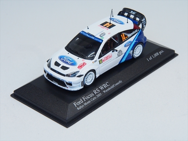 【送料無料】新品★絶版 フォード フォーカスRS WRC 2005 モンテカルロ