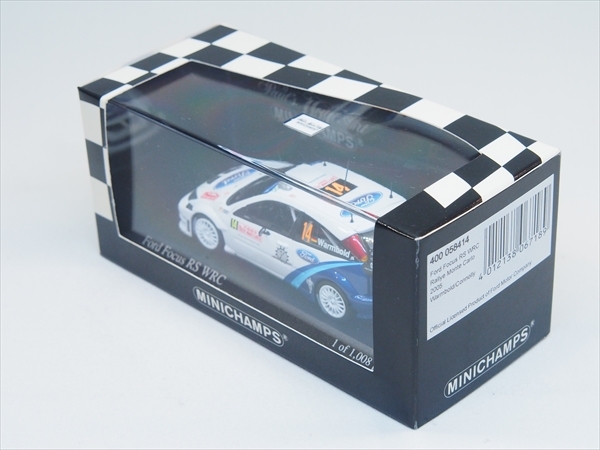 【送料無料】新品★絶版 フォード フォーカスRS WRC 2005 モンテカルロ_画像3