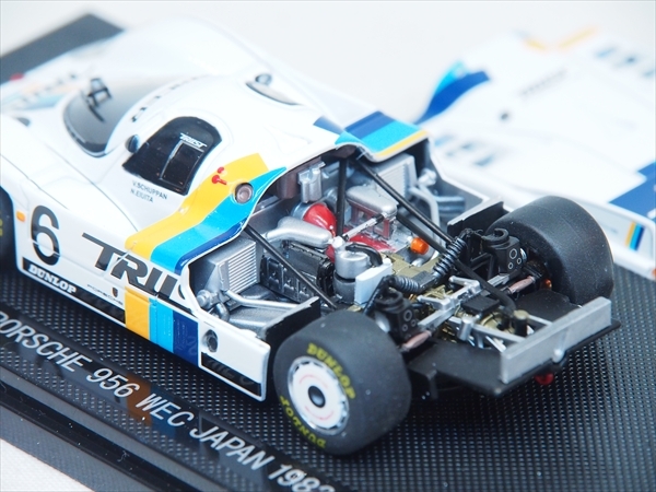 [ последний 1 шт ] новый товар * распроданный товар Trust Porsche 956 (No.6/1983WEC Japan )u*.-n*shu хлеб / глициния рисовое поле прямой широкий [EB43887]