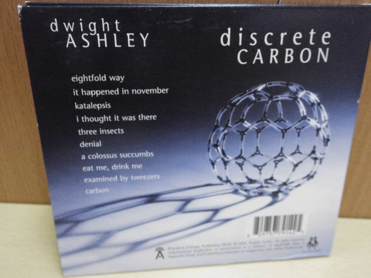 *dwight ASHLEY / discrete CARBON（輸入盤）紙ジャケ（AMC-04001）_画像3