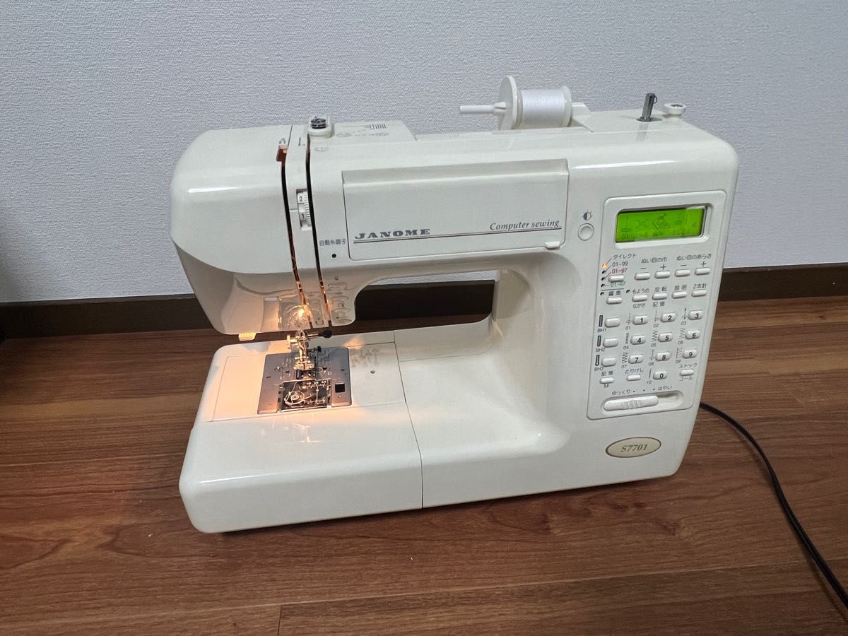 ジャノメ JANOME コンピューターミシン S7701-