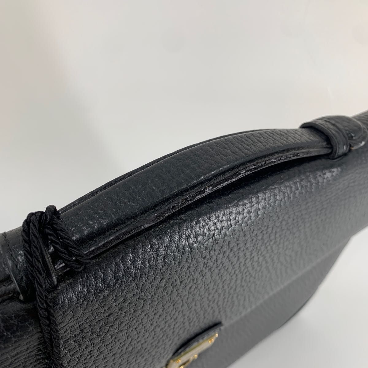 極美品】ロエベ LOEWE アナグラム シュリンクレザー ビジネスバッグ