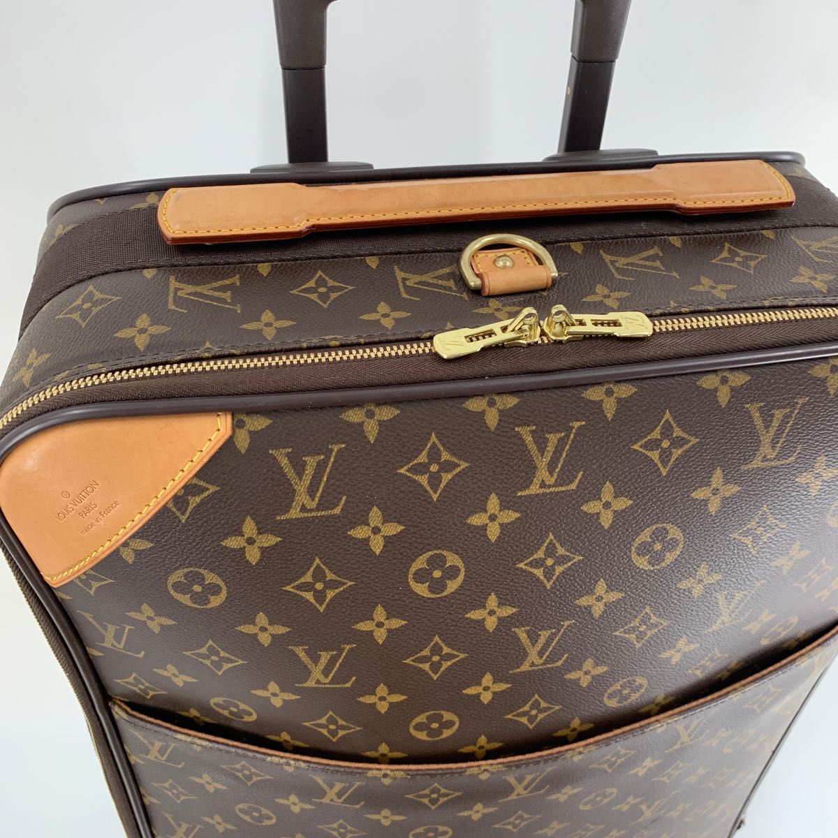□極美品□ルイヴィトン□モノグラム□ぺガス55M23294レザー□スーツ