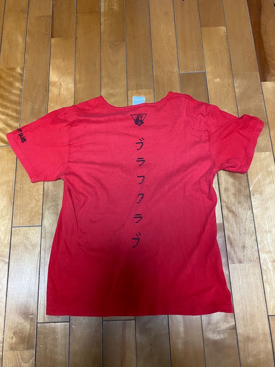 t-Ace半袖 Tシャツ 希少 即完売品 ブラフクラブ 赤 L