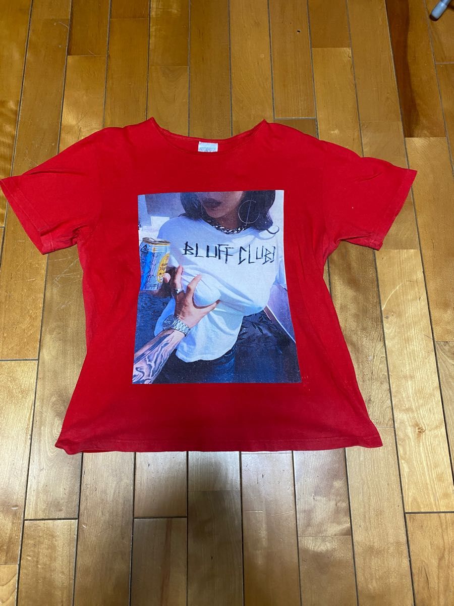 希少 即完売品 ブラフクラブ ティーエース t-ace 半袖 Tシャツ 黒 L-