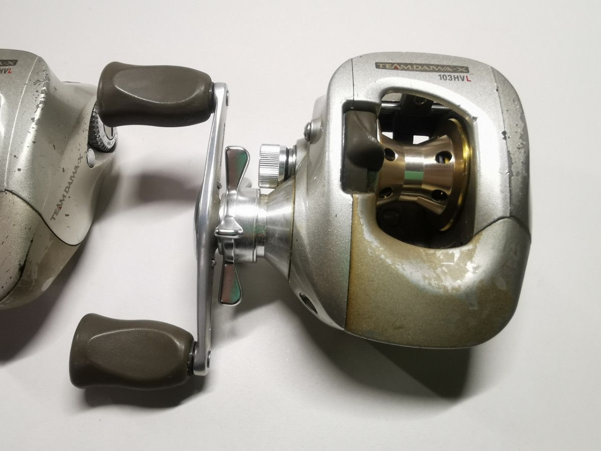 TD-X 103HVL 2台セット 片方ジャンク扱い // チームダイワ TD-X 103HVL 2台セット 片方ジャンク扱い // チームダイワ